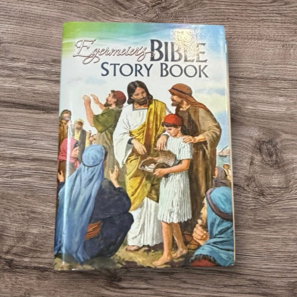 Egermeyer’s Bible Story Book Hardcover Illustrated Christian Childrens Stories
